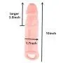 Privacy Packaging.New Silicone penile Condom Expander expands BWBJJ Male Chastity Toys Lengthen Cock Sleeves Dick Socks Reusable Condoms 401012