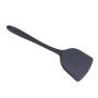 YouCY Long Handled Cooking Spatula Kitchen Baking Tool Shovel Silicone Kitchenware Heat Resistant Utensils For Nonstick Pan Egg Pancake,Black