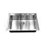 Single Sink 33 Inch Topmount/Drop In Stainless Steel Kitchen Sink Package 16 Gauge Single Bowl Basin Complete Sink Pack pppp106