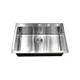 Single Sink 33 Inch Topmount/Drop In Stainless Steel Kitchen Sink Package 16 Gauge Single Bowl Basin Complete Sink Pack pppp106