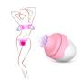 YDSXH Female Egg Jumping Tongue Sucker Silicone Electric Adult Female Masturbation Sex Toys Hi Egg Vibration Cunnilingus T-Shirt (Color : Pink)