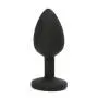 72.8cm Black Small Silicone Rhinestone Jewelry But.t Pùgs Sxx Toy