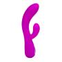 Eden Toys Eden rechargeable dual vibrator - Silicone Waterproof G-spot rabbit vibrator