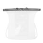 Hli-SHJHsmu 4PCS Reusable Seal Silicone Food Fresh Bag Vacuum Sealer Fruit Meat Milk Storage Bags Portable Household Food Bags Sealed Bags Food Bag