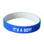 Reminderband 100 Custom Luxe Silicone Wristbands - Personalized Customizable Silicone Rubber Bracelets - Customized for Motivation, Events, Gifts, Support, Fundraisers, Awareness - Men, Women, Kids