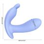 TeemorShop 7 Modes Silicone Wireless Remote Control Wearable Heating Rabbit Vibrartoring USB Charge Tóy for Women (PK)