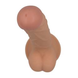 Realistic Silicone Dildo with Suction Cup ? Adorime 8 inch Double Layer Lifelike Penis Dong Cock Anal Sex Toys for Women Masturbation