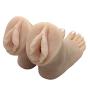 1 Pair Soft Silicone Lifesize Female Mannequin Leg Foot Mannequin Display Shoes Display Jewerly Sandal Shoe Sock Display Art Sketch Nail