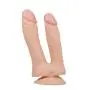 Rea.listic Double Headed Dícks High-Quality Silicone Material Relaxation Massager Toys
