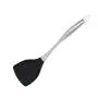 Silicone Kitchenware, Stainless Steel Spatula - 304 Stainless Steel Silicone Spatula Kitchen Colander Porridge Spoon Cooking Fish, 8-piece set