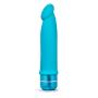 Blush Novelties Luxe Purity Silicone Vibrating Dildo (Blue)