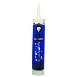 Red Devil 08460I RD Pro Construction Grade Siliconized Acrylic Sealant, 10.1 oz., White