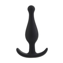 Booty Call Booty Rocker Silicone Anal Probe 4 Inch Black