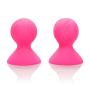 CalExotics Nipple Play Silicone Pro Nipple Suckers ? Adult SM Sex Toys for Sensitivity Enhancement - Pink