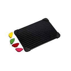 Quick Thaw Plate Rapid Thaw Plate with Silicone Foot Thaw Board Kitchenware