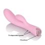 Jopen Amour Silicone Dual G Wand Personal Vibrator, Soft Pink, 8 Inch