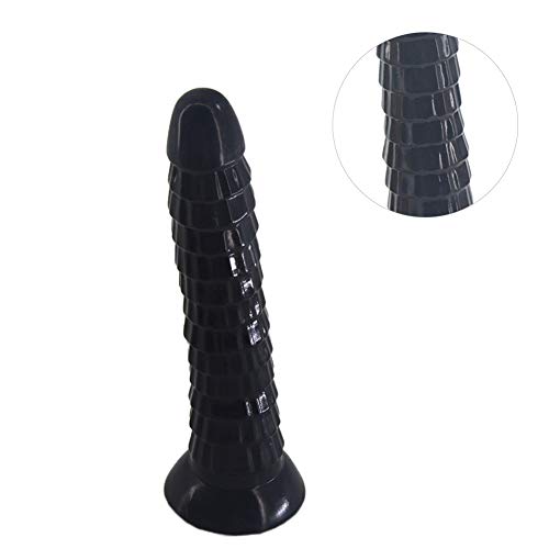 Romi Silicone Suction Cup Dildos Anal Plug Intimidator Anal Masturbation Stretcher Butt Plug Massager G-Spot Stimulating Orgasmic for Men Women and Couples Sex Toys