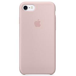 Dawsofl Soft Silicone Case Cover for Apple iPhone 8 (4.7inch) Boxed- Retail Packaging (Pink Sand)