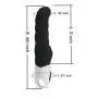 Xoher 7 Speed Silicone Waterproof Rechargeable Quiet Personal Safe Material Female Toy(Black013)