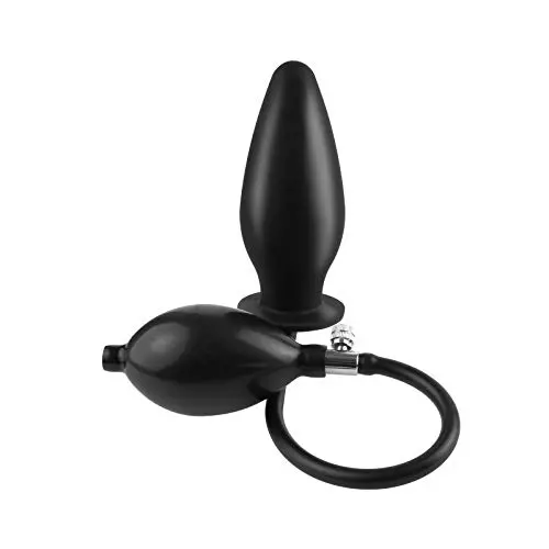 Inflatable Silicone Pl-?G Black S&?x T?y