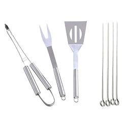 7PCS BBQ Tools Products Supply Portable Barbecue Kitchen Accessories Outdoor Grilling Picnic Stainless Steel Barbecue Tool