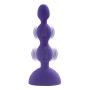 Anales Pugs Beginner for Women and Men Anales Trainer Massage Toy with 10 Frequency Vib- Double Motor - Anales Beads Silicone Trainer Fun Toys for Beginners Purple by ALBK