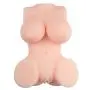 3D Lifelike Silicone Sex Doll for Men Male Masturbation - Women Torso Love Doll with Anal and Vagina for Men Adult Toys Ass Pussy TPE Doll Sex Toy for Husband Boyfriend Massage Toys (10×6.2×4in)