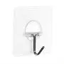 MOVEmen Hook Up 8pc Strong Transparent Suction Cup Sucker Wall Hooks Hanger for Kitchen Bathroom Drain Rack Hanger Washing Rack Mop Holder Coat Rack Wallet Handbag Hook Kitchenware Storage Rack