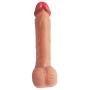 HUANAI 8.26- Inch Realistic Silicone Massager Toys Lifelike D?ld? with Suction Cup for Women Play 1009-J