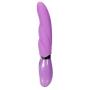Multispeed 10-Frequency Waterproof Silicone Wand Massage Lovely Dovey Wavy Multispeed Víbrátór Female Toy- Purple