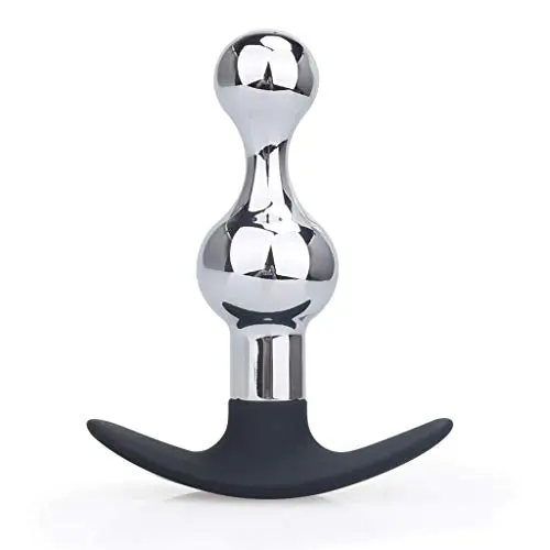 KUKALE Bùtt Plùg Metal + Silicone Out Anāl Plùg Māstürbatōr Pull Sèx Tóy Víbrátor