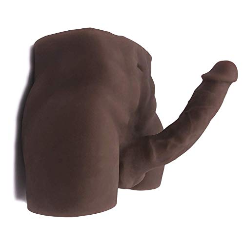 Extremely Brown Massager Women 3D Adult Toy for Women Male Gifts - Lifelike Female Silicone Torso TPE Doll for Man Adult Toy