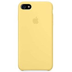 Kekleshell iPhone 8 Silicone Case 4.7", iPhone 7 Silicone Case, Soft Liquid Silicone Case with Soft Microfiber Cloth Lining Cushion -4.7inch (Pollen)