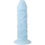 Adam and Eve Silicone Strap On Dildo System Blue O/S