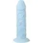 Adam and Eve Silicone Strap On Dildo System Blue O/S