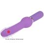 LILER Universal Vibrating Vibrator Dildo,10-Frequency Vibration Waterproof Silicone Vibrator Dildo with Vivid Prominent Veins for Women’s Masturbation and Massage, G-Spot Stimulation, 8.5 Inches Adult’s Sex Toy (Purple)