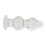 Gourd Shape Anal Sex Trainer Glass Pleasure Butt Plug Wand, Eastern Delights Elite Anal Sex Toy for Couples
