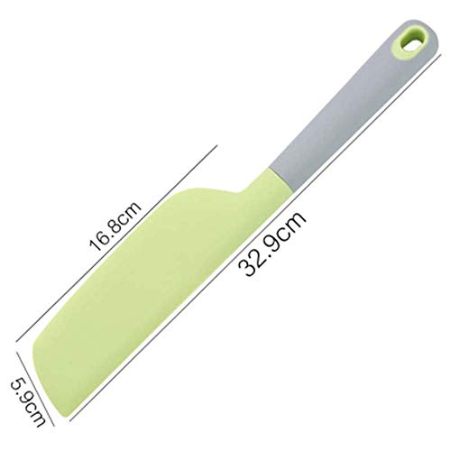 ZDM Professional Kitchenware Silicone Cream Butter Cake Spatula Mixing Batter Scraper Brush Butter Mixer Cake Brushes Baking Tool food grade