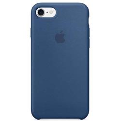 Kekleshell iPhone 8 Silicone Case 4.7", iPhone 7 Silicone Case, Soft Liquid Silicone Case with Soft Microfiber Cloth Lining Cushion -4.7inch (Blue Cobalt)