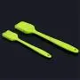 Sperrins 2 Sets Silicone Kitchen Butter Cream Brushes Mix Scraper Brush Butter Cake Brushes Tool for Baking Kitchenware green