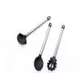Kitchenware Utensils Set 8 Piece Premium Silicone Stainless steel Heat Resistant Non-Stick Cooking Professional Tools Black