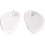 2Pairs Silicone Gel Sandal Thong Protectors Toe Guards Cushion Flip-Flop Non-Slip Forefoot Pads Pain Relief Inserts Foot Protector Metatarsal Pads