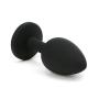 Zripool New 7 * 2.8cm Black Small ?e-xy Silicone Rhinestone Jewelry Butt Amal Plùg ?e-x Toy