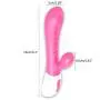 O-GAME Waterproof Rabbit G-S Vibrantor C-t Rechargable Stimulation Silicone Toy with 10 Vibraration Modes Quiet Dual Motor for Women Couples