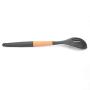WinnerEco Silicone Kitchenware Non-Slip Kitchen Cookware with Beech Handle (Colander)