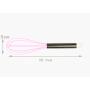 Ecloud Shop 3 PCS 10-Inch Silicone Coated Wire Whisk Kitchenware Set