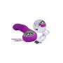 Wantis USB Rechargeable Female Vibrator Toys for Women,10 Speed Deep Vibration,Waterproof Silicone Soft and Safe Pleasure Toys Purple