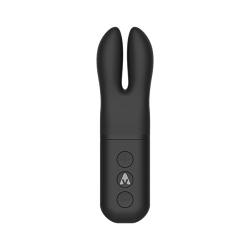 The Pocket Rabbit Silicone Vibe Waterproof Black