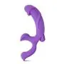 10 Vibrating Functions Powerful Stimulator - Clitoral G Spot and P Spot Stimulating Vibrator - Platinum Silicone - Sex Toy for Women - Sex Toys for Adults (Purple)