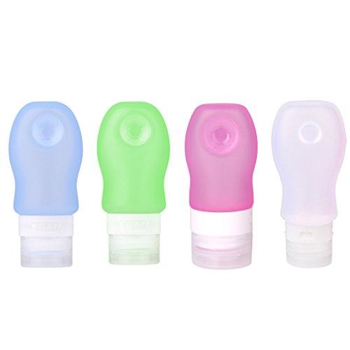 Travel Bottles Silicone Containers Set